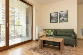 Cosy Apartment Białej Floty with Parking by Noclegi Renters